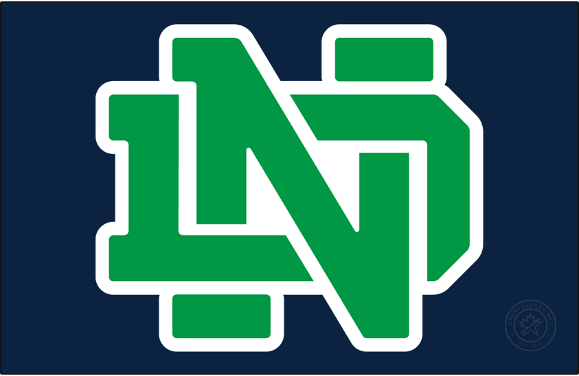 Notre Dame Fighting Irish 2006-2015 Alt on Dark Logo v3 diy iron on heat transfer